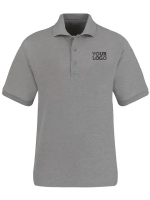 Personalized Polo T-Shirt Gray
