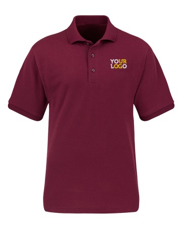 Personalized Polo T-Shirt Maroon