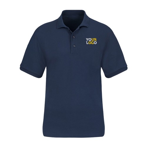Personalized Polo T-Shirt Navy Blue