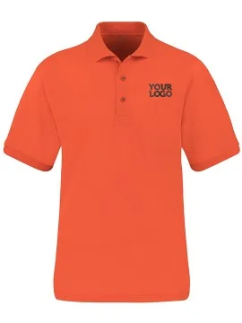 Personalized Polo T-Shirt Orange