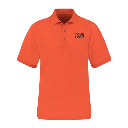 Personalized Polo T-Shirt Orange