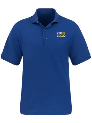 Personalized Polo T-Shirt Royal Blue