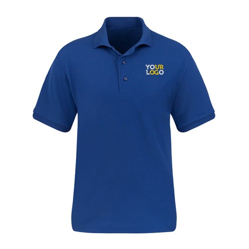 Personalized Polo T-Shirt Royal Blue