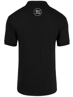 TeamWear Polo Blended T-Shirt Black
