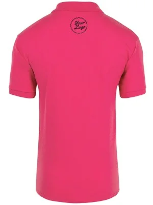 TeamWear Polo Blended T-Shirt Pink TeamWear Polo Blended T-Shirt Pink