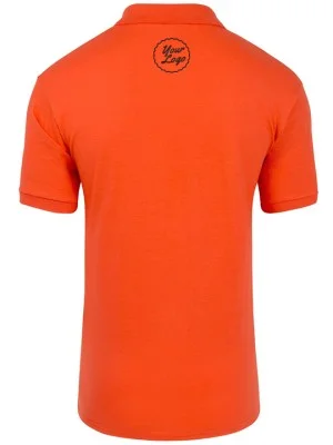 TeamWear Polo Blended T-Shirt Orange TeamWear Polo Blended T-Shirt Orange