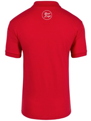 TeamWear Polo Blended T-Shirt Red