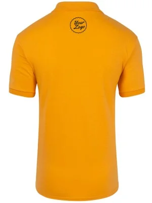 TeamWear Polo Blended T-Shirt Yellow TeamWear Polo Blended T-Shirt Yellow
