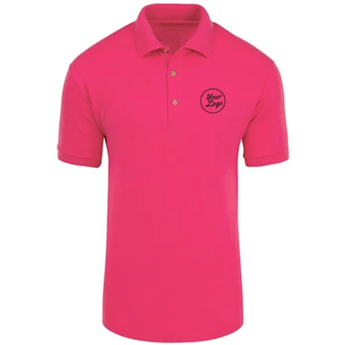 TeamWear Polo Blended T-Shirt Pink