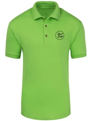 TeamWear Polo Blended T-Shirt Green TeamWear Polo Blended T-Shirt Green