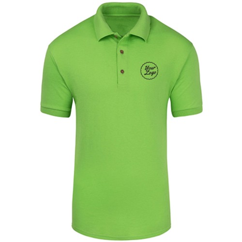 TeamWear Polo Blended T-Shirt Green