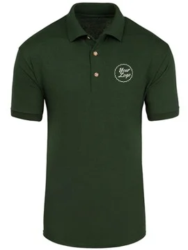 TeamWear Polo Blended T-Shirt Hunter Green