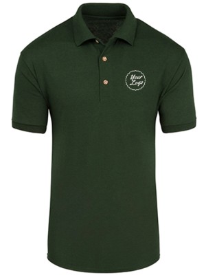 TeamWear Polo Blended T-Shirt Hunter Green