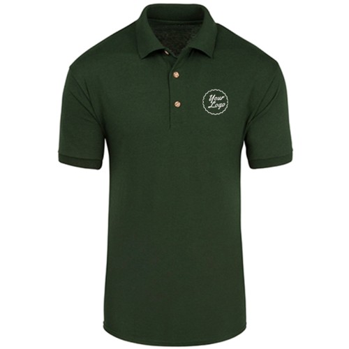TeamWear Polo Blended T-Shirt Hunter Green