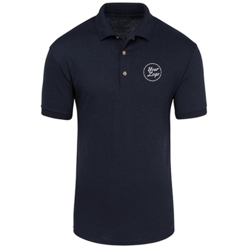 TeamWear Polo Blended T-Shirt Navy Blue