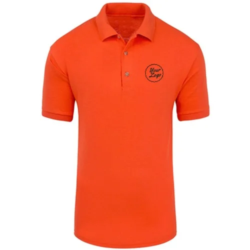 TeamWear Polo Blended T-Shirt Orange