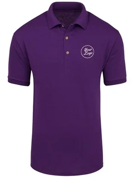 TeamWear Polo Blended T-Shirt Purple