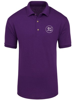 TeamWear Polo Blended T-Shirt Purple