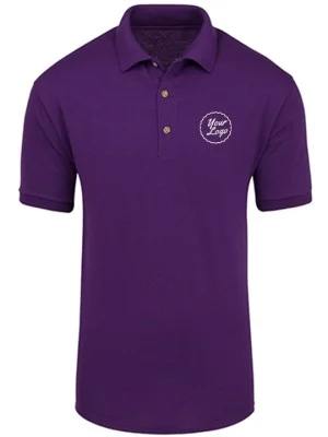 TeamWear Polo Blended T-Shirt Purple