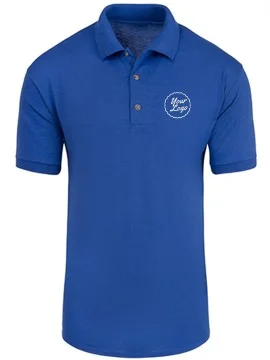 TeamWear Polo Blended T-Shirt Blue