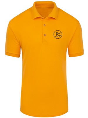 TeamWear Polo Blended T-Shirt Yellow