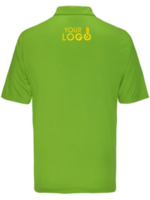 Custom Dry Fit Polo T-Shirt Apple Green