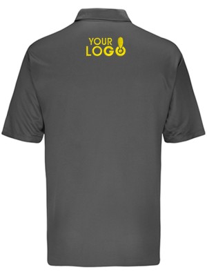 Custom Dry Fit Polo T-Shirt Dark Gray