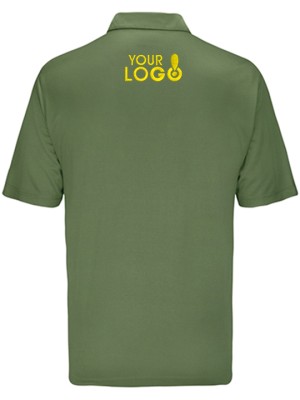 Custom Dry Fit Polo T-Shirt Lunar Green