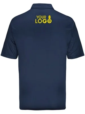Custom Dry Fit Polo T-Shirt Navy Blue