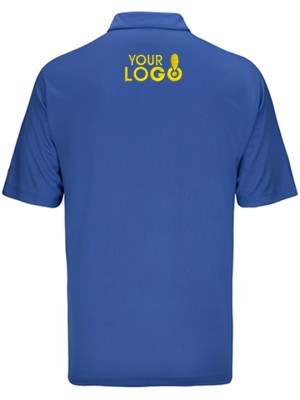 Custom Dry Fit Polo T-Shirt Blue