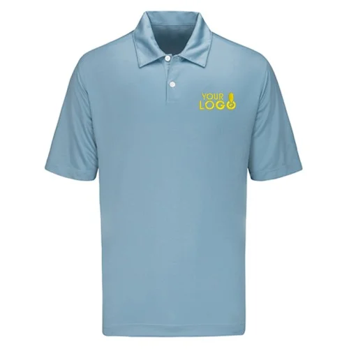Custom Dry Fit Polo T-Shirt Polo Blue