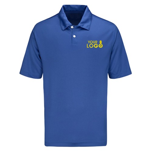 Custom Dry Fit Polo T-Shirt Blue