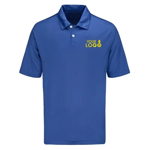 Custom Dry Fit Polo T-Shirt Blue