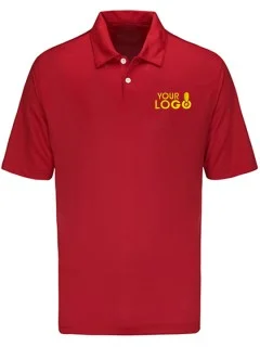 Custom Dry Fit Polo T-Shirt Red