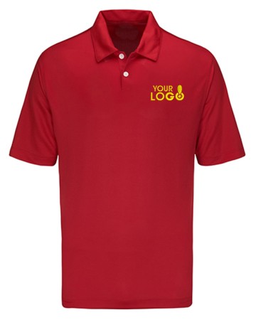 Custom Dry Fit Polo T-Shirt Red