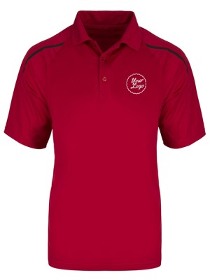 Designer Dri Soft Polo T-Shirt Red