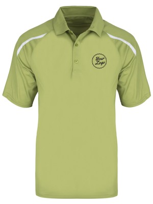 Designer Dri Soft Polo T-Shirt Light Green