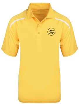Designer Dri Soft Polo T-Shirt Yellow