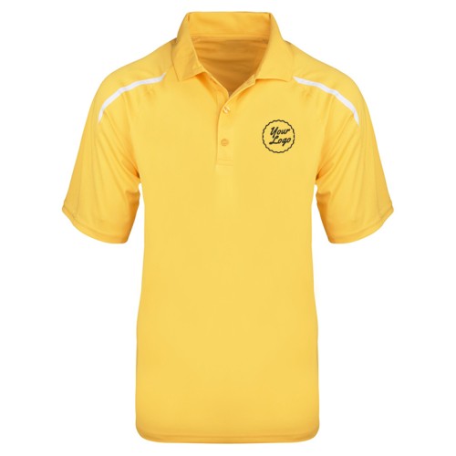 Designer Dri Soft Polo T-Shirt Yellow
