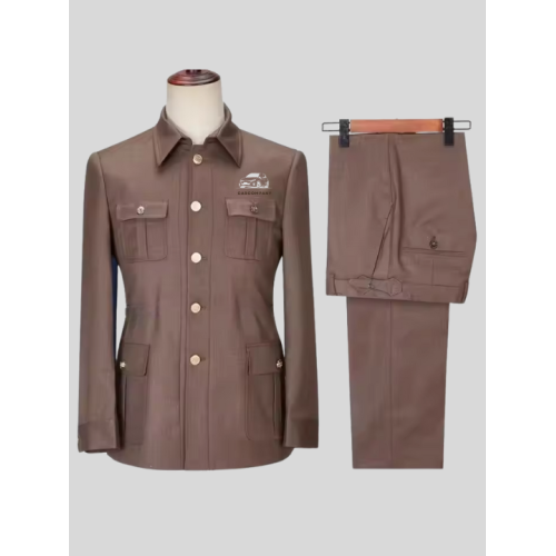 Comfort Fit Customized Safari Suit for Drivers