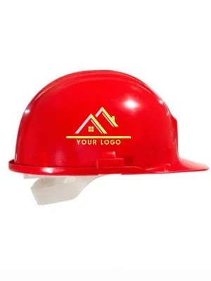  Custom Logo Printed Safety Helmet for Industrial & Factory Use