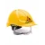 Customized Logo Safety Helmet for Engineers and Construction Sour Yellow
