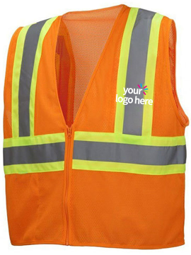 Custom Business Logo Safety Vest