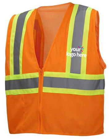 Custom Business Logo Safety Vest