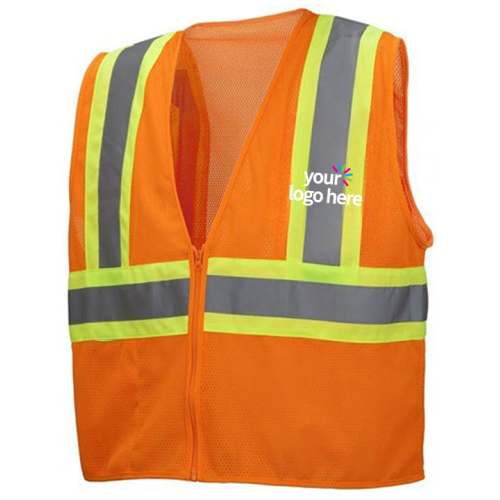 Custom Business Logo Safety Vest