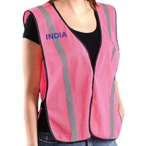 Pink Reflective Safety Vest 