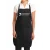 Multi-Pocket Styling Salon Apron Black