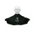 Hair Cutting Umbrella Cape Black