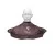 Hair Cutting Umbrella Cape Brown