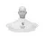 Hair Cutting Umbrella Cape White